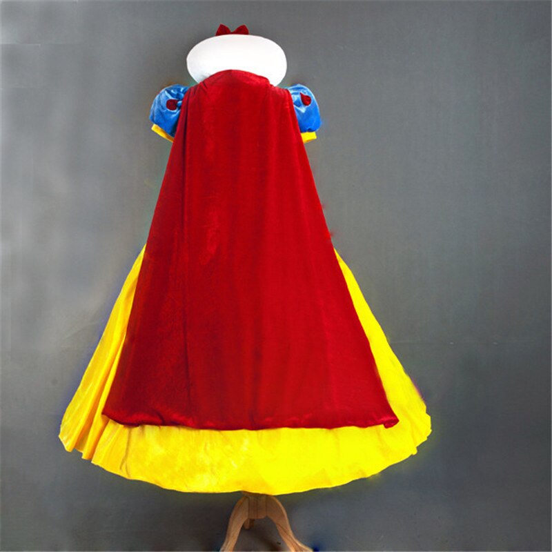 Snow White Dress Adult Cartoon Princess Halloween Party costume - CrazeCosplay