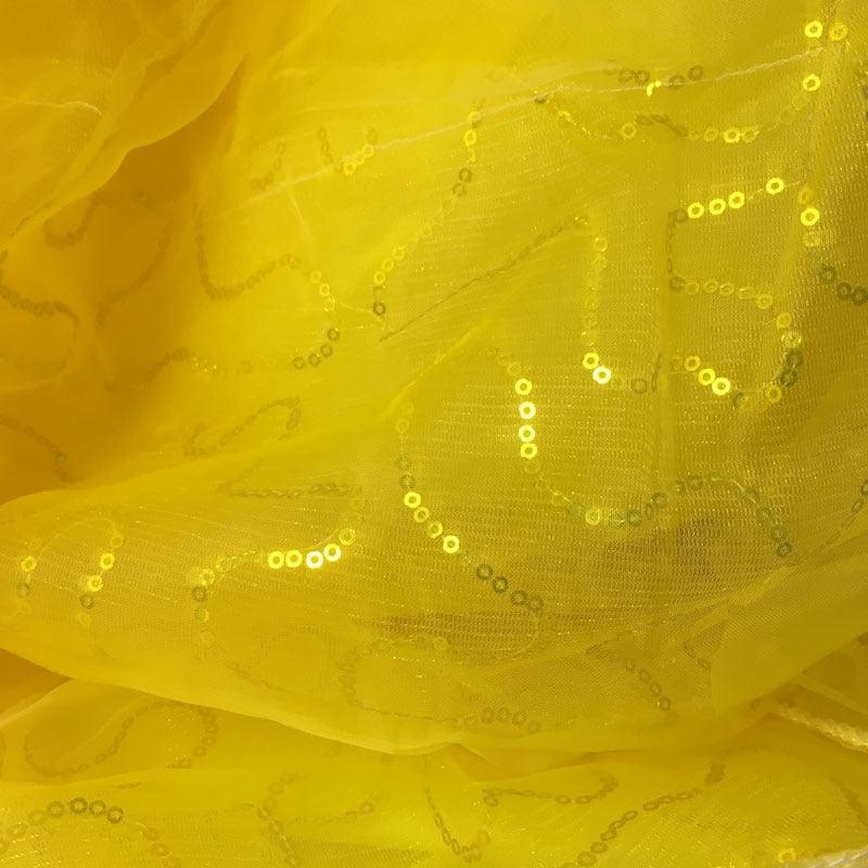 2020 Belle Beauty and the Beast Costumes Princess Belle Yellow Fantasias Dress for Adult