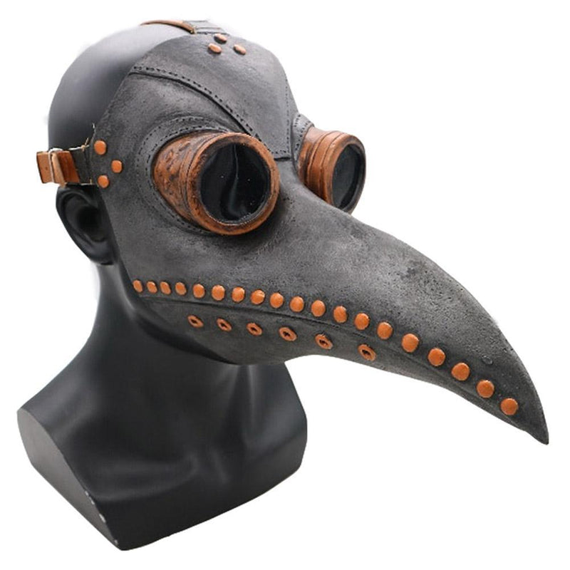 Plague Doctor Mask Long Nose Bird Beak Steampunk Halloween Costume Props Mask - CrazeCosplay