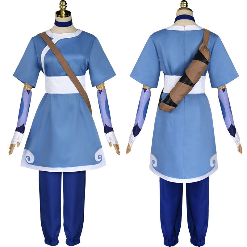 Avatar The Last Airbender Katara Cosplay Costume