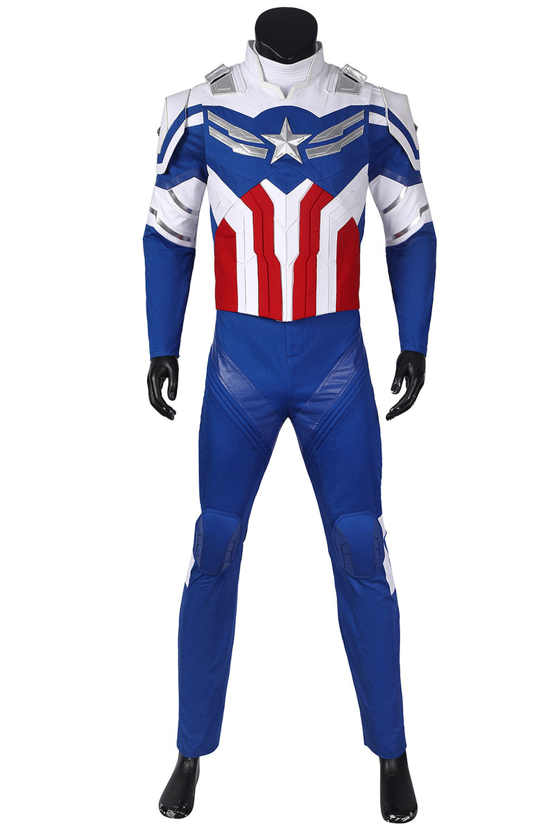 The Falcon and The Winter Soldier Sam Wilson Suit Cosplay Costume - CrazeCosplay