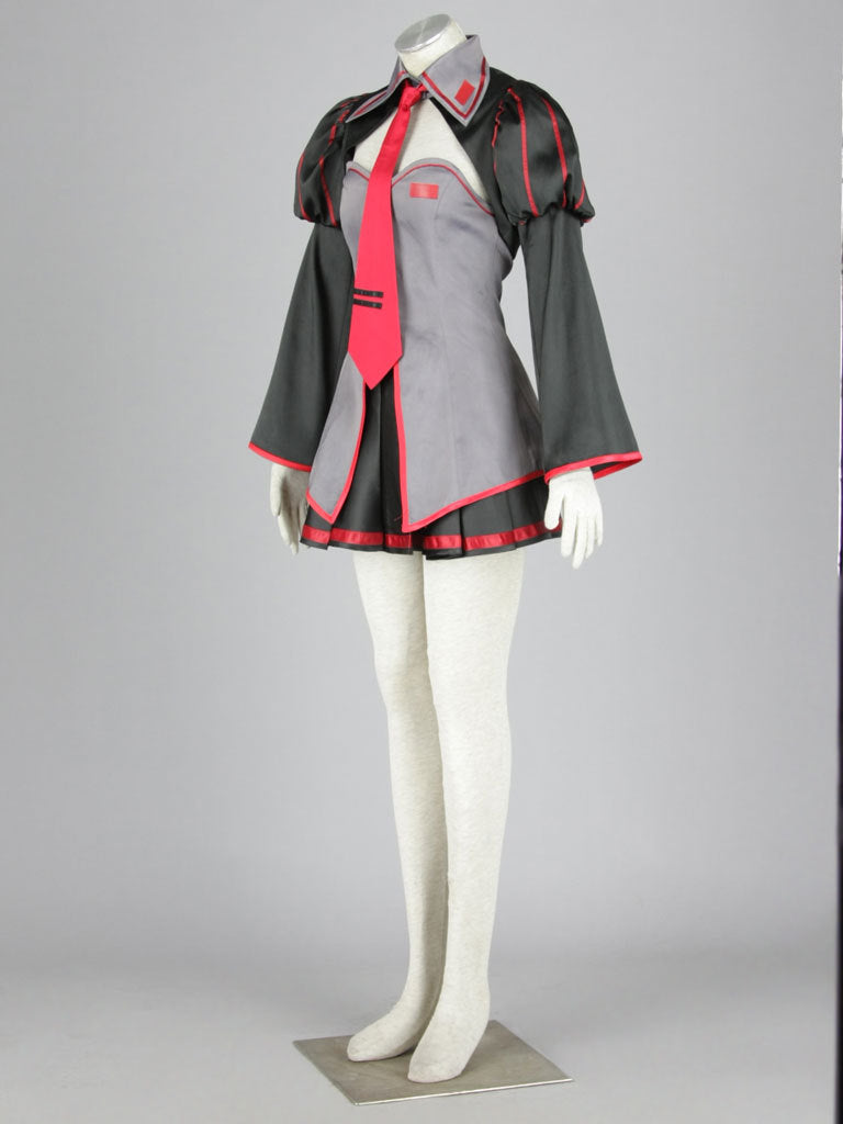 Vocaloid Zatsune Miku Halloween Costume Black Miku Cosplay Dress Skirt - CrazeCosplay