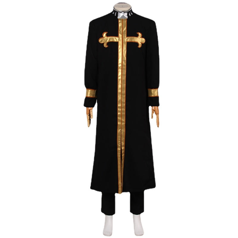 Enrico Pucci Jojo Father Cosplay Outfit Halloween Costume - CrazeCosplay