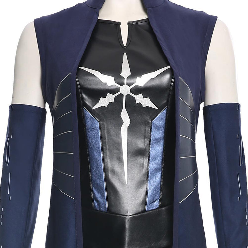 The Flash Season 6 Killer Frost Caitlin Snow Cosplay Costume 1 - CrazeCosplay