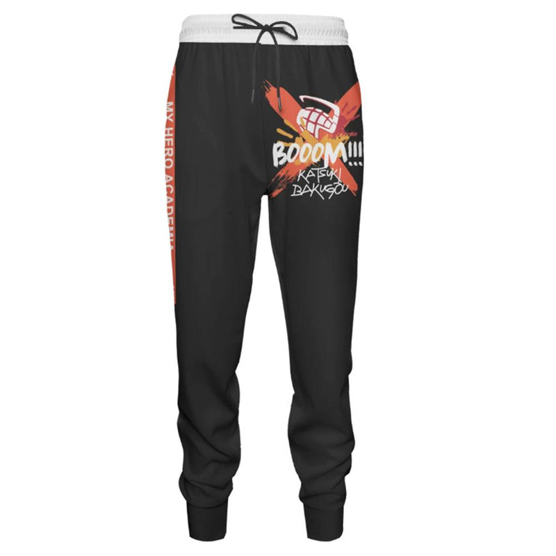 Unisex Sports Sweat Pants Straight Pants Anime My Hero Academia Sweatpants Jogging Long Pants - CrazeCosplay