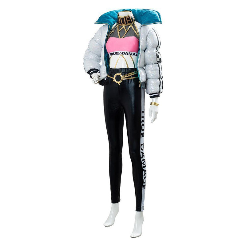 League Of Legends Lol True Damage Qiyana Outfit Cosplay Costume - CrazeCosplay