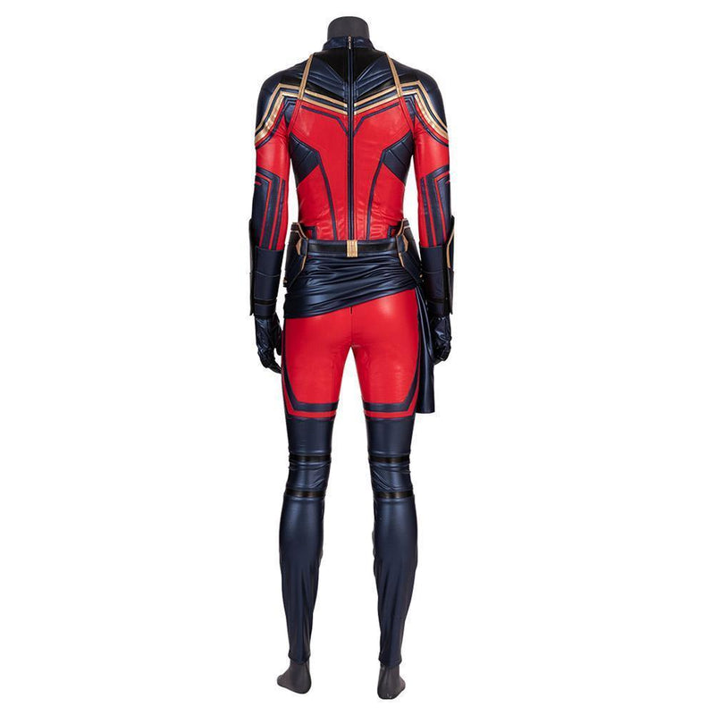 Avenges 4 Endgame Captain Marvel Cosplay Costume - CrazeCosplay