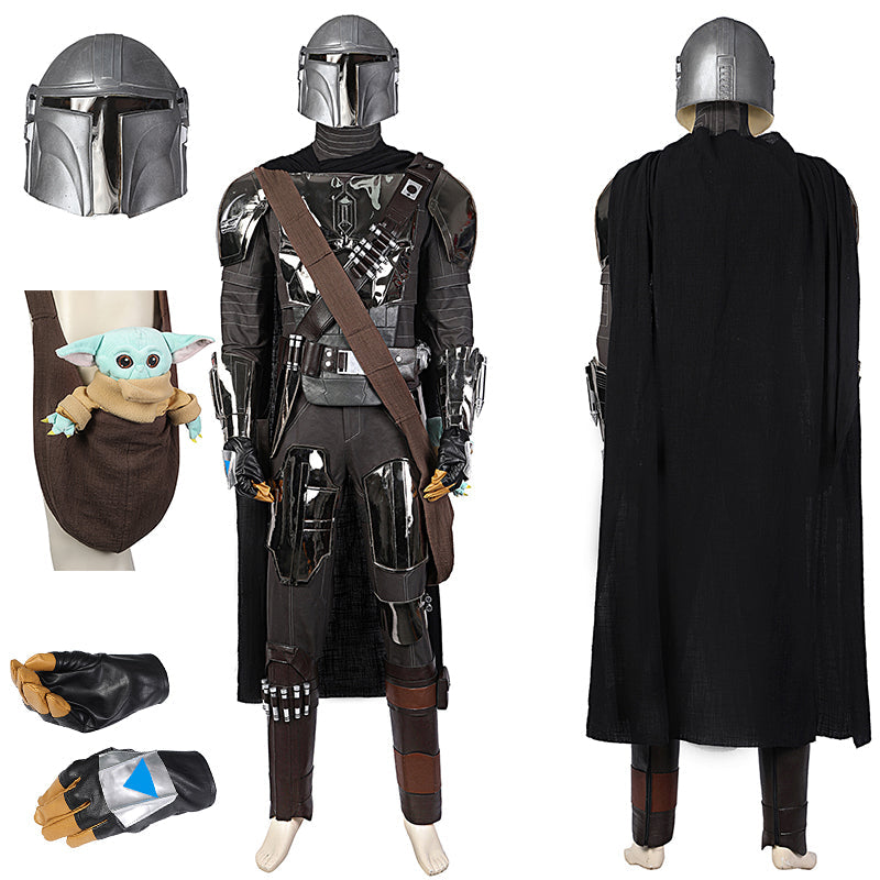 Adult Mandalorian Beskar Armor Cosplay Costume - CrazeCosplay