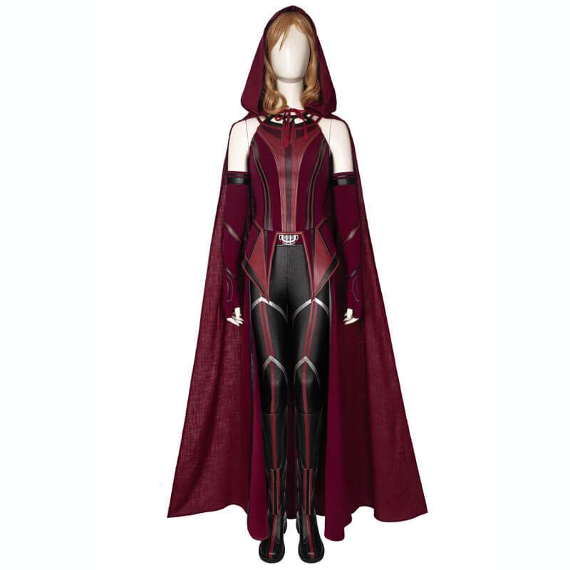 Wandavison Scarlet Witch Multiverse of Madness Halloween Costume Adult - CrazeCosplay