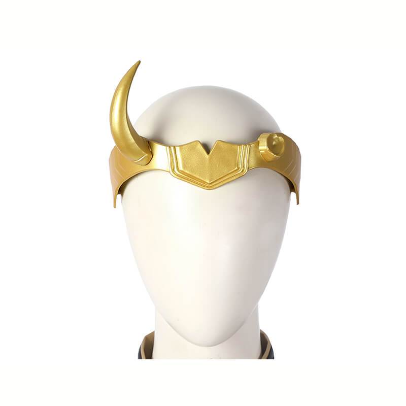 Loki 2021 Female Loki Sylvie Costumes Lady Loki Halloween Costumes With Horns