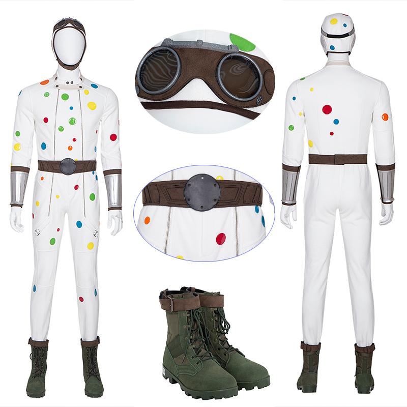 The Suicide Squad Polka-Dot Man Cosplay Costume 2021 Movie Halloween Outfit For Men - CrazeCosplay