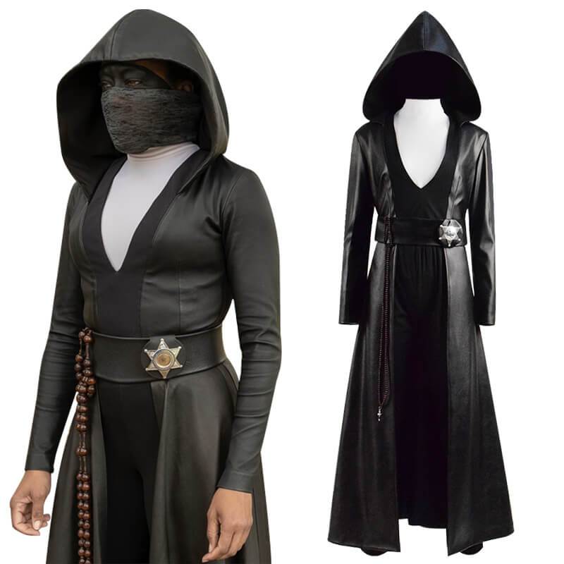 Watchmen Season 1 Angela Abar Cosplay Costume Men Black Halloween Outfit - CrazeCosplay