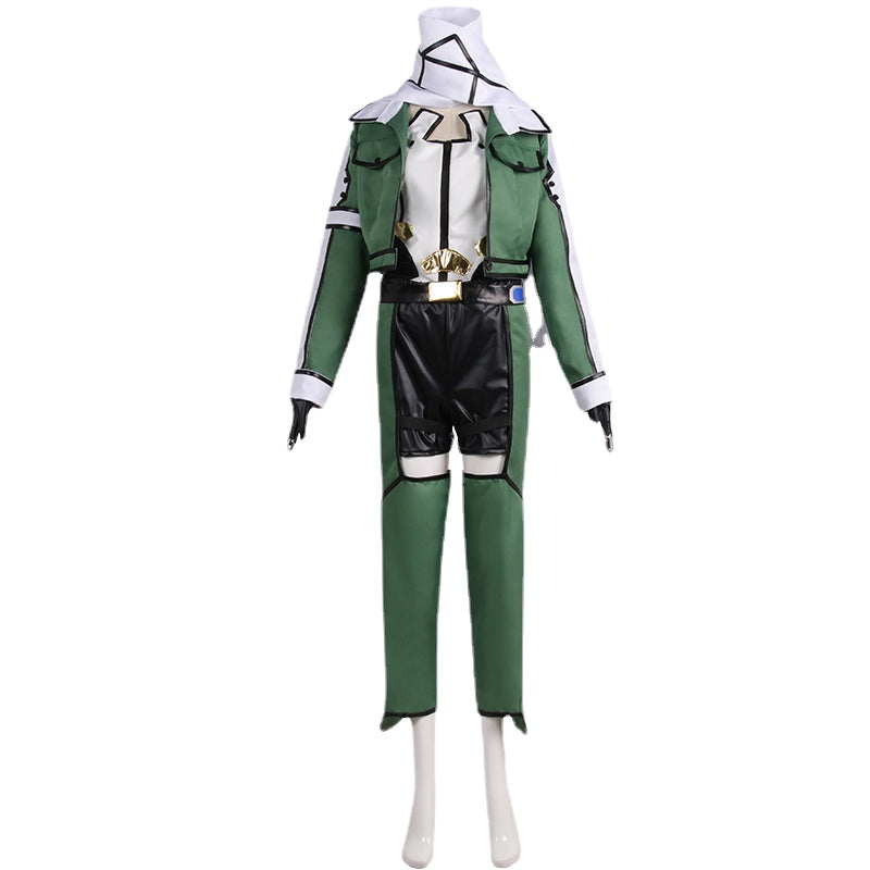 Sword Art Online Sinon Cosplay Costume Halloween Suit - CrazeCosplay