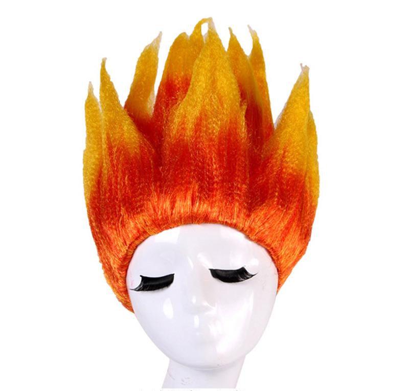 Heat Miser Wigs Orange Cosplay Hair for Costume - CrazeCosplay
