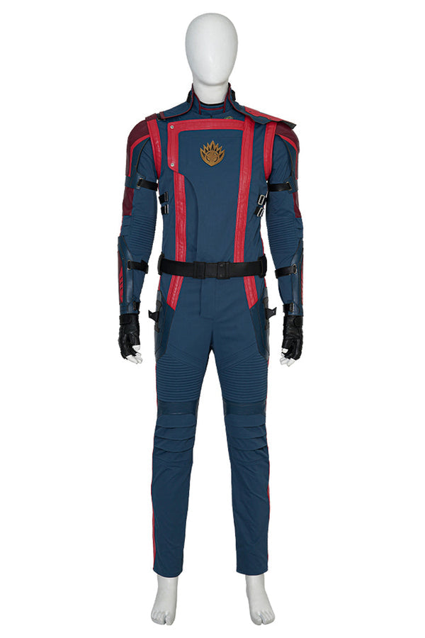 Guardians of the Galaxy 3 Blue Uniform for Male Peter Quill Cosplay Costume