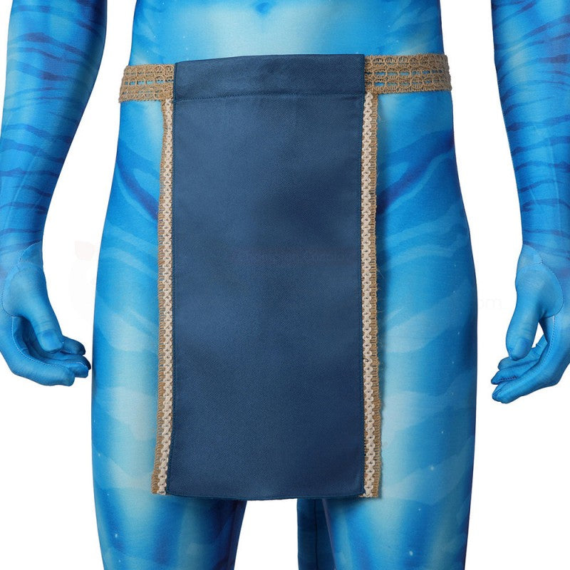 Avatar 2 The Way of Water Jake Sully Jumpsuit Cosplay Costume