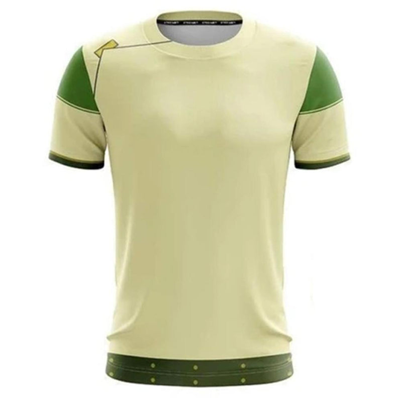 Unisex Avatar: The Last Airbender T-shirts Toph Bengfang Cosplay Costume 3D Print Casual Shirt - CrazeCosplay