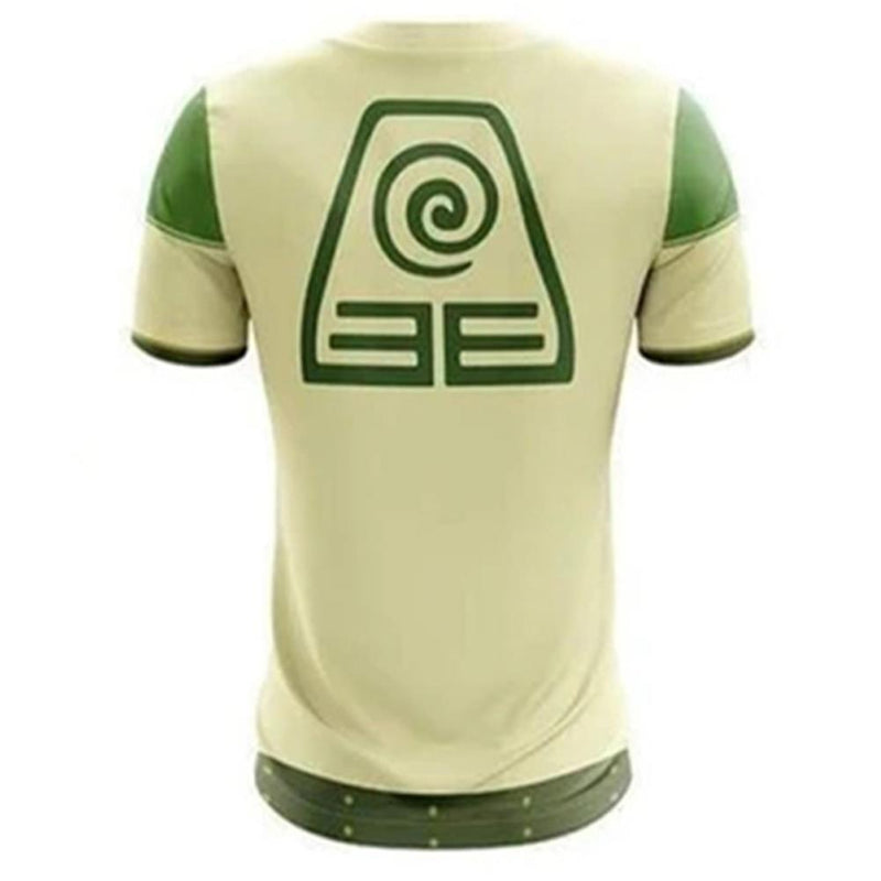 Unisex Avatar: The Last Airbender T-shirts Toph Bengfang Cosplay Costume 3D Print Casual Shirt - CrazeCosplay