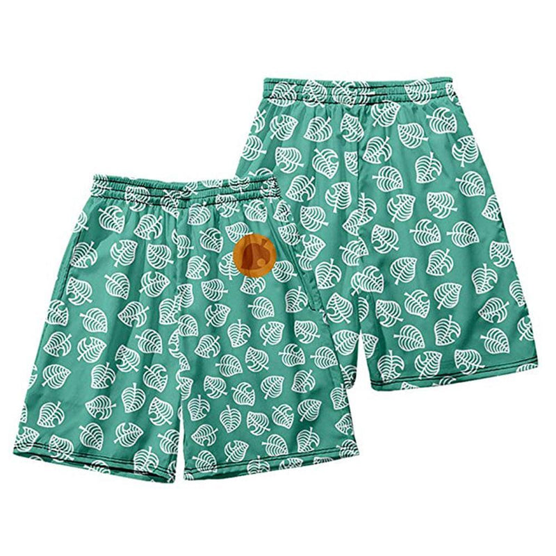 Unisex Animal Crossing Summer Beach Shorts Pants Timmy Tommy Cosplay Shorts Casual Short Pants - CrazeCosplay