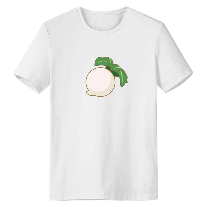Unisex Animal Crossing T-shirt Turnips Printed Summer O-neck T-shirt Casual Street Shirts - CrazeCosplay