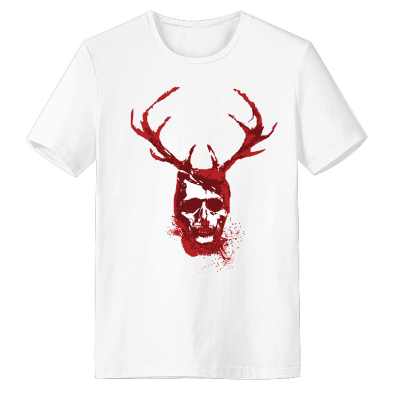 Unisex Hannibal T-shirt Men Women Summer O-neck T-shirt Casual Street 3D Print Shirts - CrazeCosplay