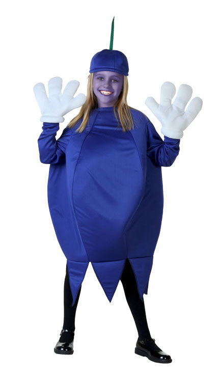 Blueberry From Willy Wonka Costume Halloween Cosplay Outfits for Girl Women - CrazeCosplay