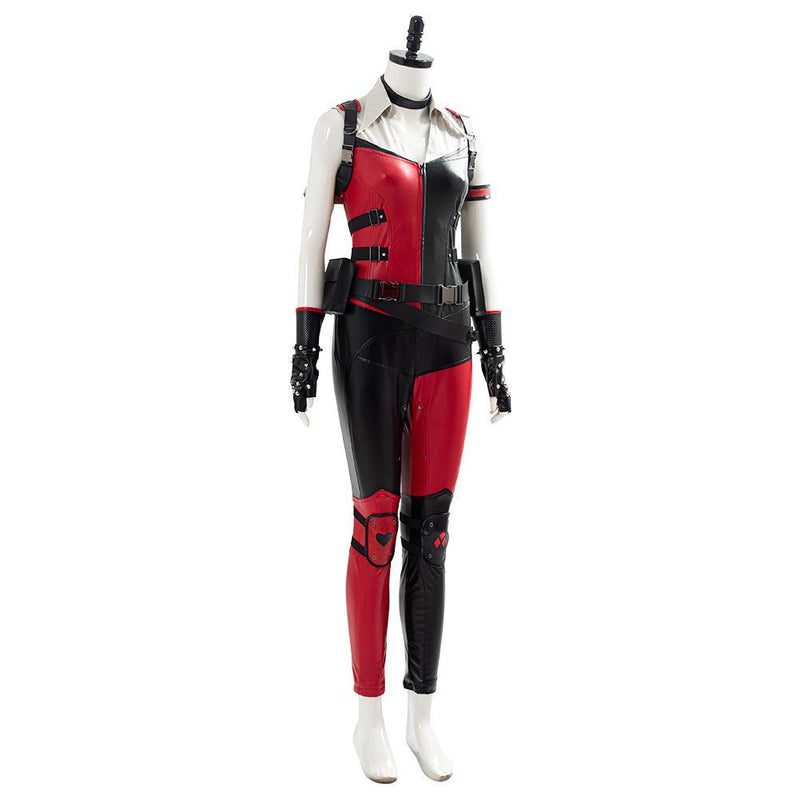 Mortal Kombat 11 mk11 Cassie Cage Harley Quinn Skin Halloween Suit Outfit Cosplay Costume - CrazeCosplay
