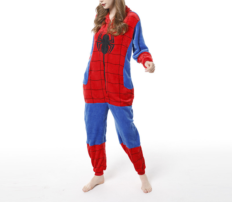 Spiderman Onesie Pajamas for Adults Mens Women - CrazeCosplay