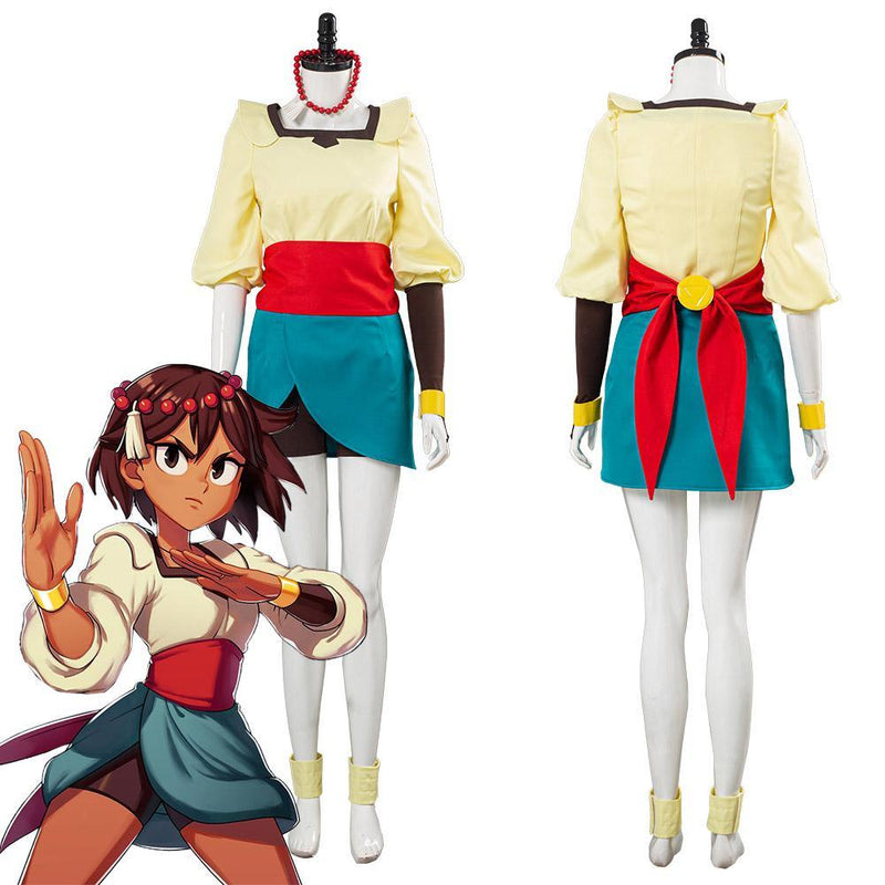 Game Indivisible Ajina Uniform Outfits Halloween Carnival Costume Cosplay Costume - CrazeCosplay