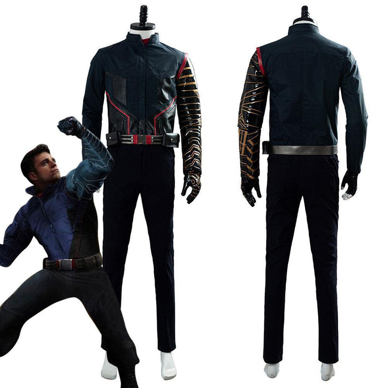 Movie The Falcon And The Winter Soldier Buggy Battle Uniform Cosplay Costume - CrazeCosplay