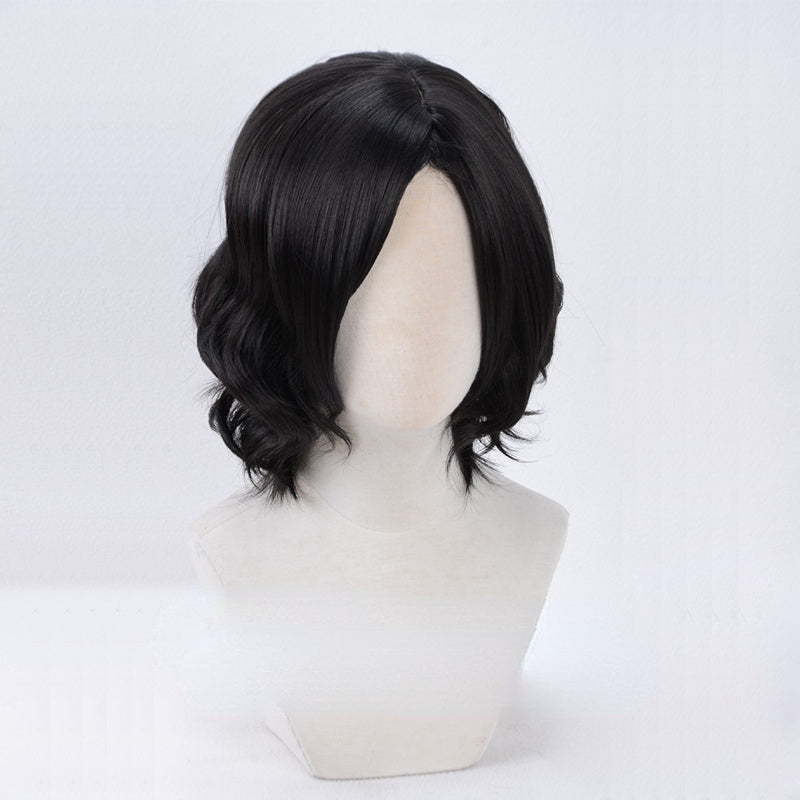 Devil May Cry Mysterious Man Vitale V Black Cosplay Wig
