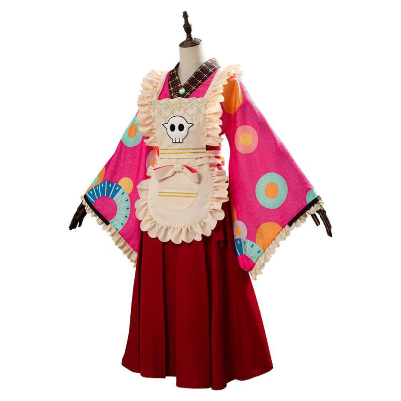 Toilet Bound Hanako Kun Nene Yashiro Kimono Maid Dress Cosplay Costume - CrazeCosplay