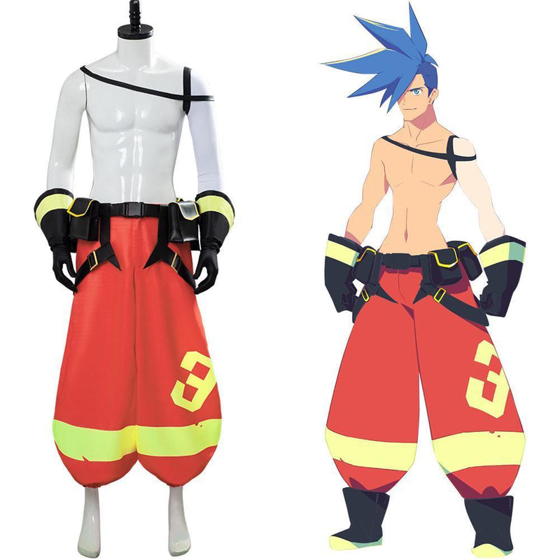 Promare Galo Thymos Cosplay Costume - CrazeCosplay