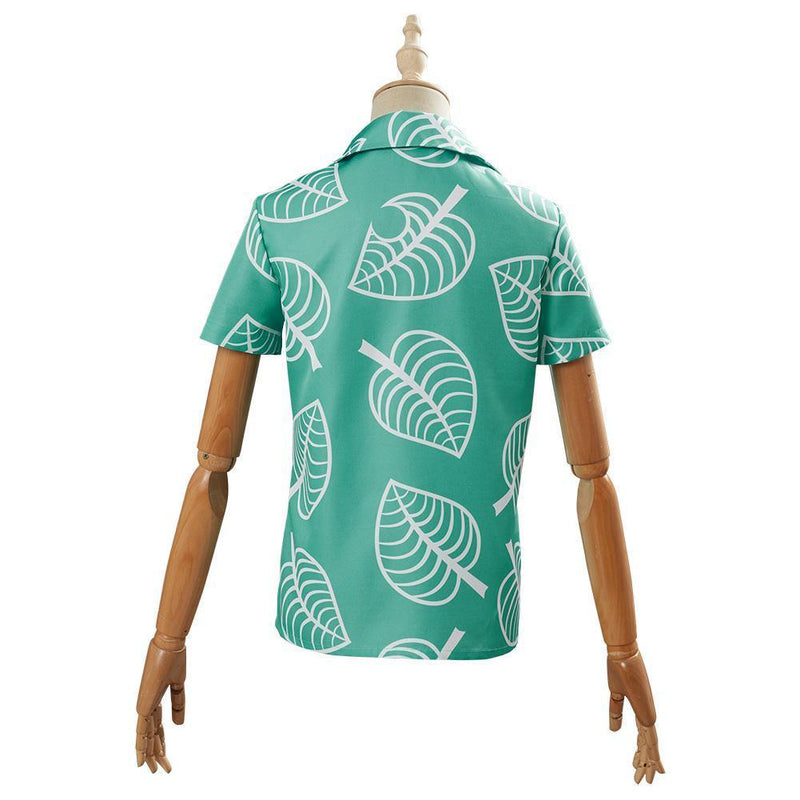 Adult Animal Crossing Timmy Tommy Short Sleeve Shirts Top Cosplay Costume - CrazeCosplay