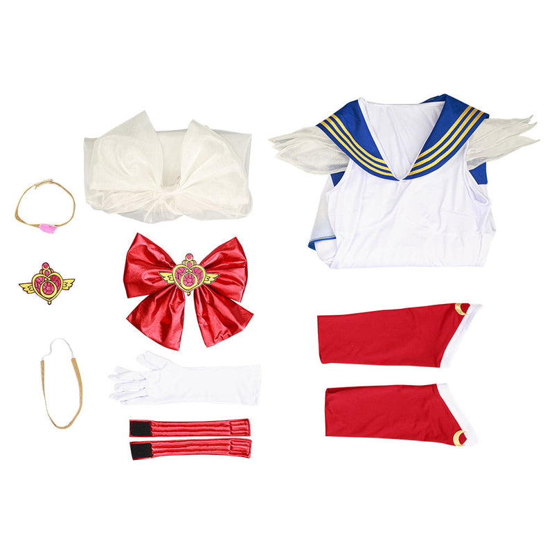 Sailor Moon Eternal Tsukino Usagi Dress Halloween Carnival Suit Cosplay Costume - CrazeCosplay