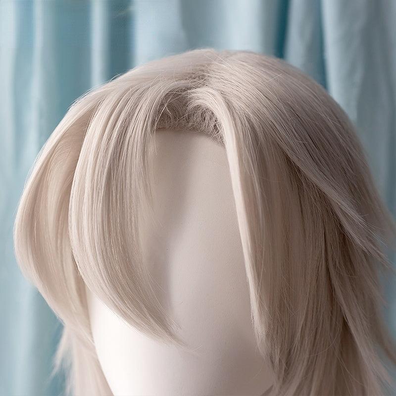 Demon Slayer Tengen Uzui White Cosplay Wig - CrazeCosplay