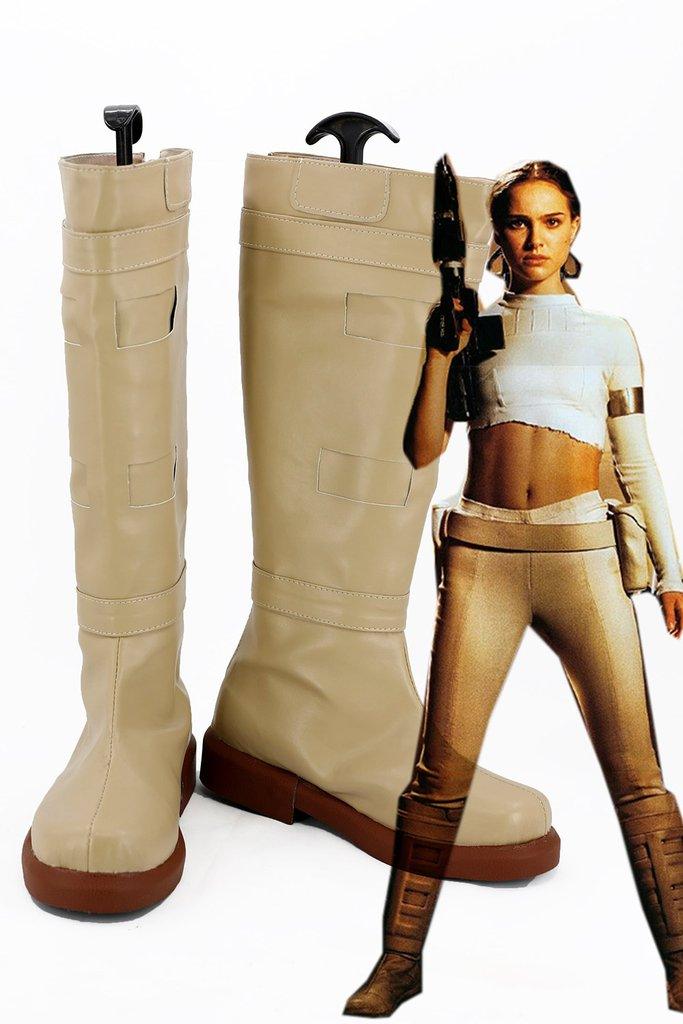 star wars padme amidala boots cosplay shoes - CrazeCosplay