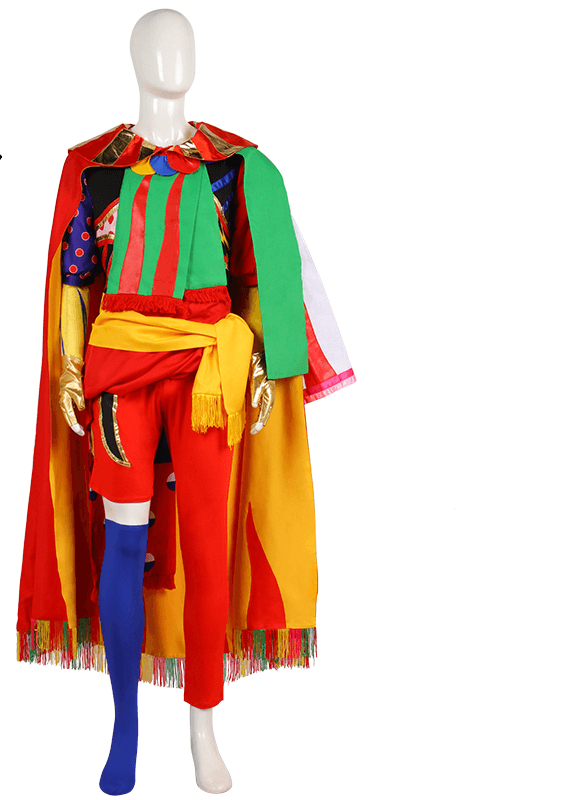 Dissidia Final Fantasy NT FF6 Kefka Cosplay Costume - CrazeCosplay