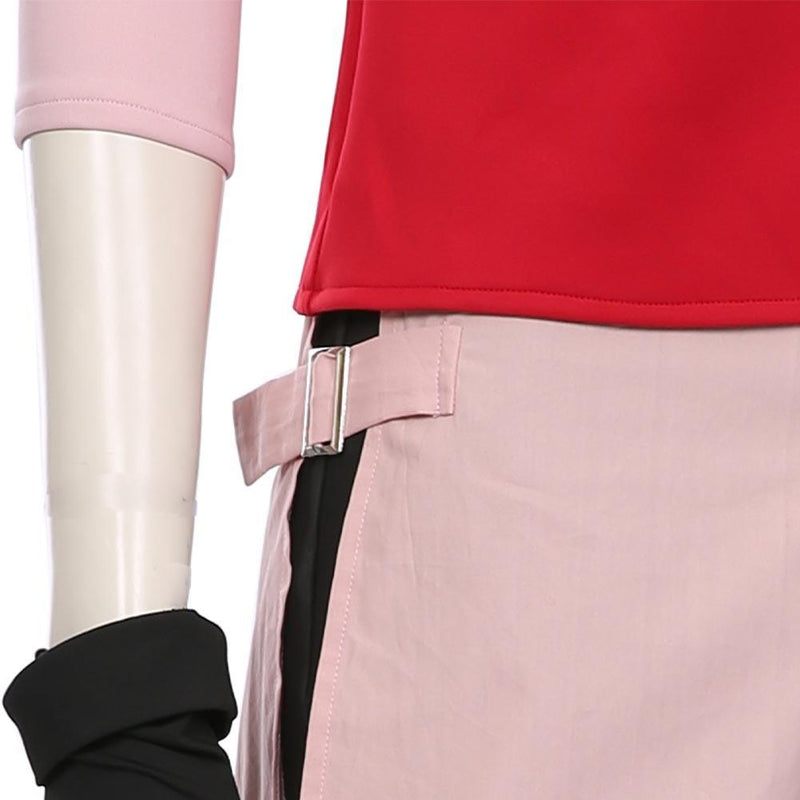 Naruto Haruno Sakura Women Girls Skirt Outfit Halloween Carnival Costume Cosplay Costume - CrazeCosplay