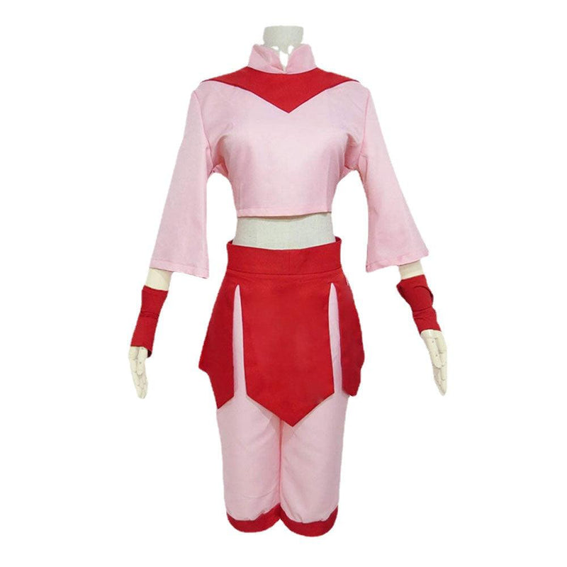 Anime Avatar The Last Airbender Ty Lee Halloween Cosplay Costume