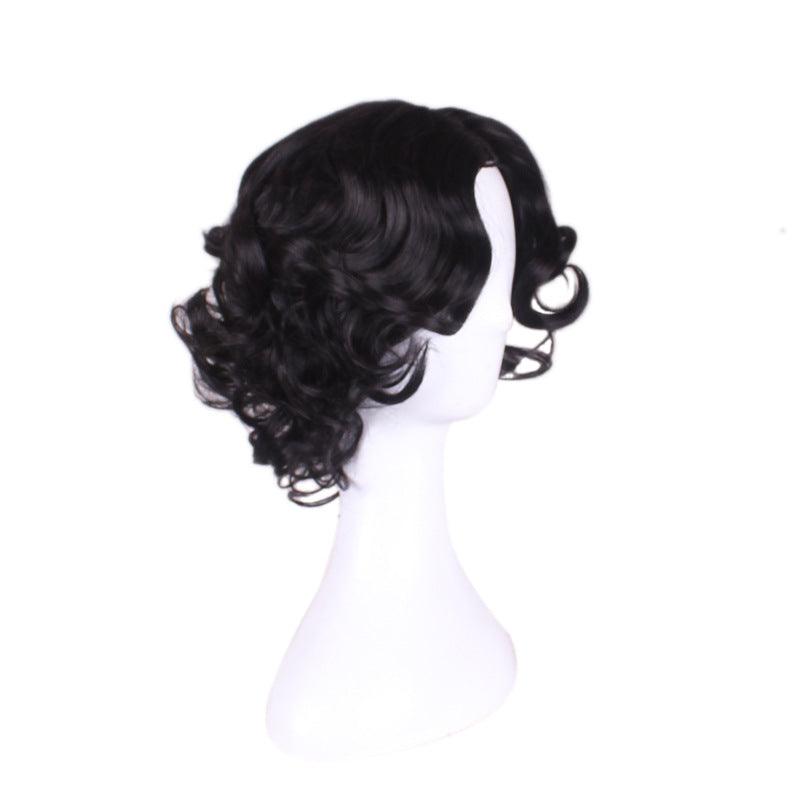 Snow White Black Short Cosplay Wig - CrazeCosplay