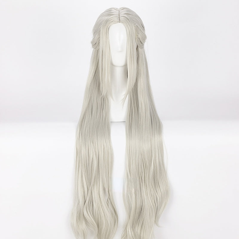 Fire Emblem Edelgard White Long Cosplay Wig