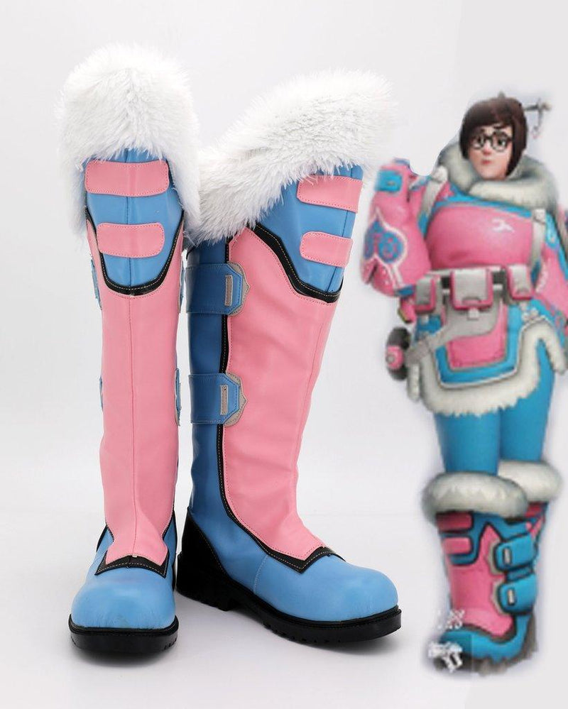 overwatch meiling zhou cosplau shoes - CrazeCosplay