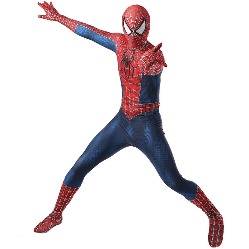 Adult Sam Raimi Spider Man Suit With Rubber Soles - CrazeCosplay