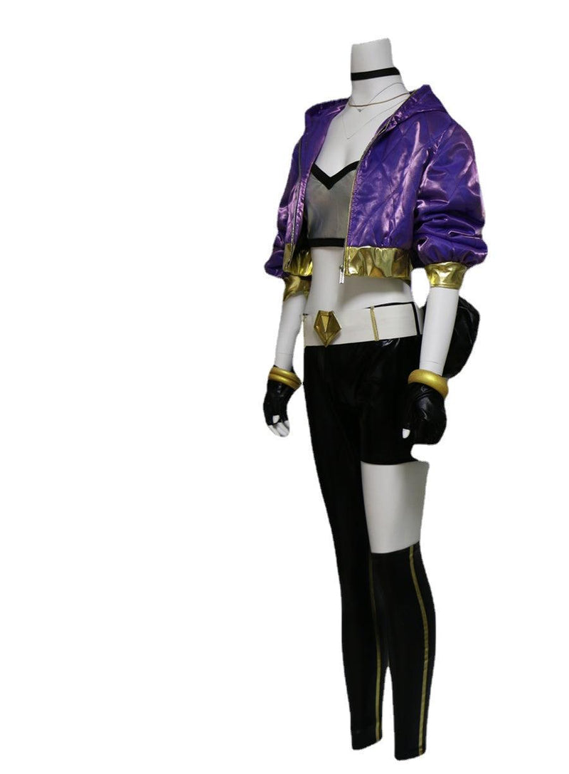 KDA League Of Legends The Rogue Assassin Akali Skin Cosplay Costume - CrazeCosplay
