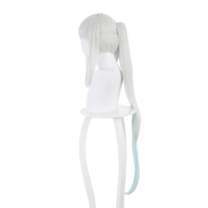 Morgan Fate Grand Order White Long Straight Cosplay Wig - CrazeCosplay