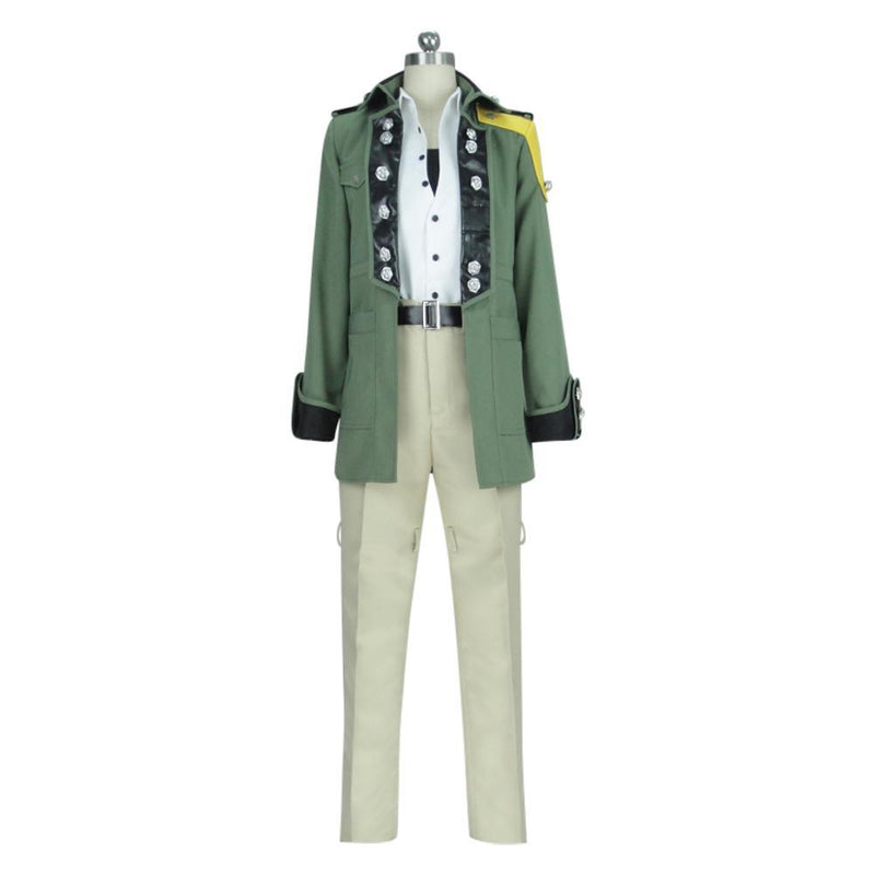 FF8 Final Fantasy 8 Sazh Katzroy Suit Cosplay Costume - CrazeCosplay