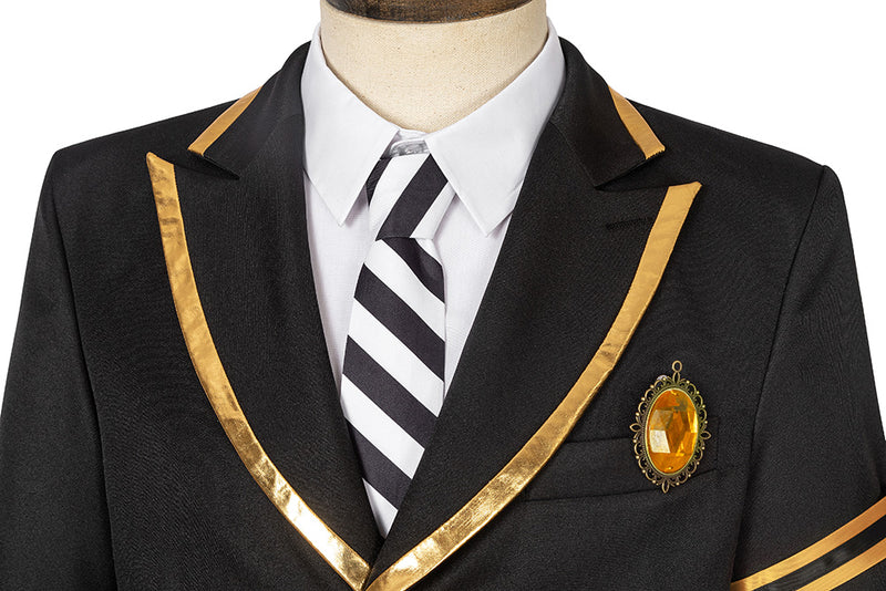 Twisted Wonderland Ruggie Bucchi Uniform Outfit Halloween Carnival Costume Cosplay Costume For Adult - CrazeCosplay
