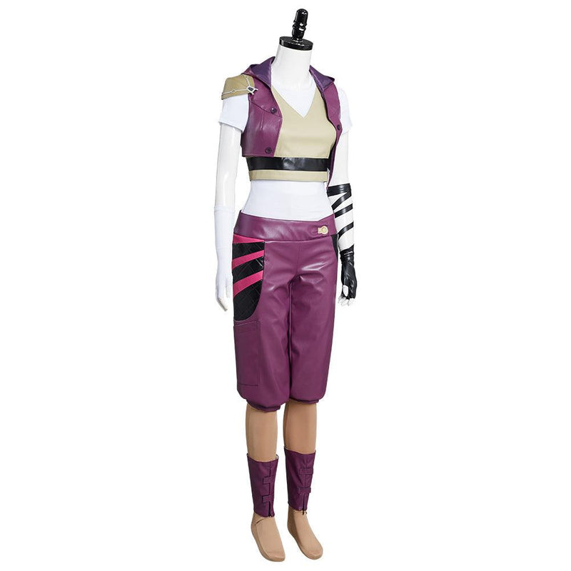Arcane League of Legends LOL Vi Outfits Halloween Cosplay Costume