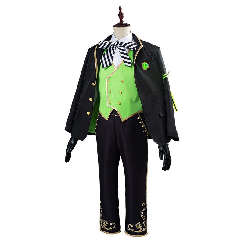 Twisted Wonderland Lilia Vanrouge Uniform Outfit Halloween Carnival Costume Cosplay Costume For Adult - CrazeCosplay